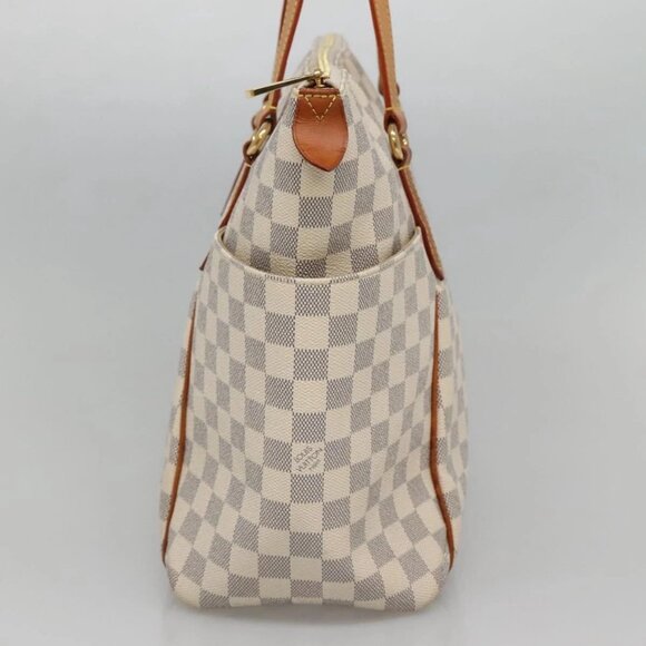 LOUIS VUITTON Damier Azur Totally MM Tote Bag - Picture 3 of 16